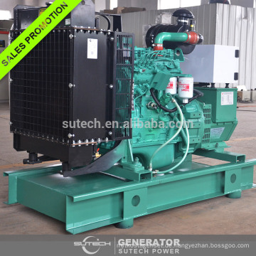 Fabrikverkauf! Offener 15kW Dieselgenerator, angetrieben von CUMMINS Motor 4B3.9-G2